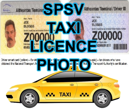 Spsv Taxi-Hackney Licence Photos X 3